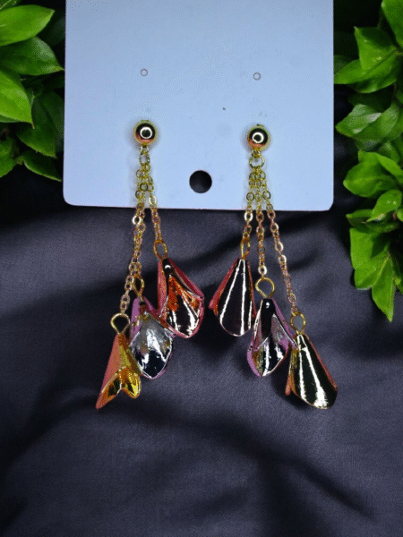 Classic Gold-Plated Imitation Earrings for Women & Girls